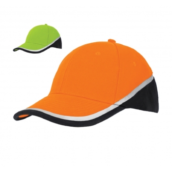 Czapka z daszkiem regulowana DOBBELT FLUO Procera